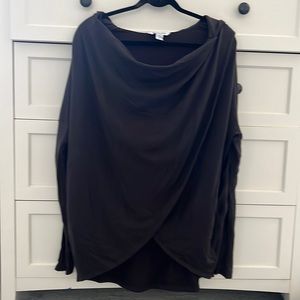 Athleta poncho-like sweater pullover S - oversized